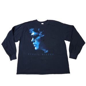 Vtg 90s Ronnie Milsap Long Sleeve Shirt 2XL Band T Western Country Music Y2k‎